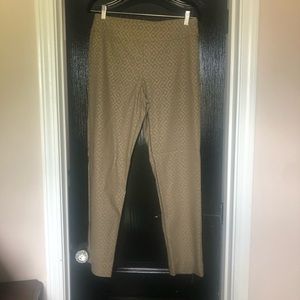 Straight leg pull on pants